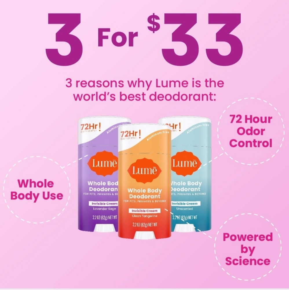 Lume Deodorant
